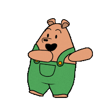 Bear Love Sticker