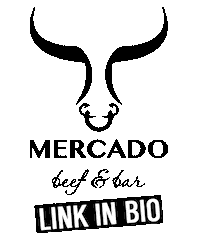 New Post Link In Bio Sticker by Mercado Beef & Bar