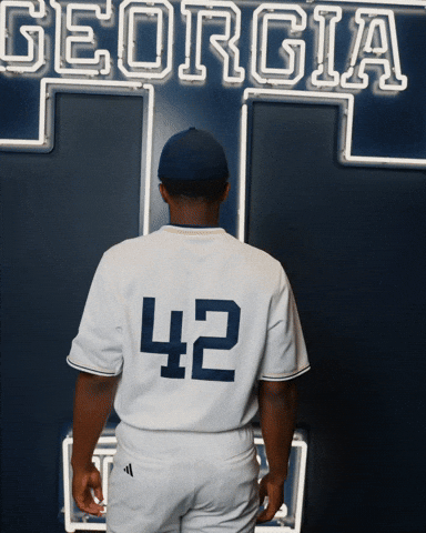Georgia Tech Baseball GIF by Georgia Tech Yellow Jackets