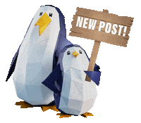 DashOfficialde new news new post penguin Sticker