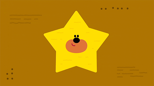Gold Star GIF by CBeebies HQ
