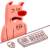 Work Love Sticker by Juan Billy