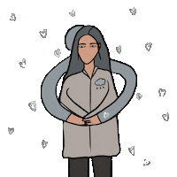 Nuagesinconnues cuore cuori abbraccio cuoricini Sticker