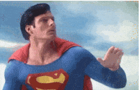 Confused Clark Kent GIF