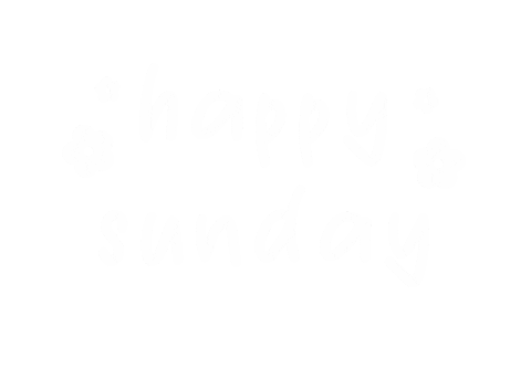 Happy Sunday Weekend Sticker