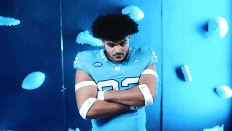 North Carolina Football GIF by UNC Tar Heels