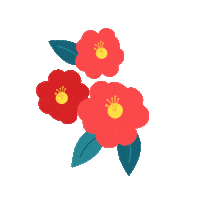 Beauty Flower Sticker by 쏘카