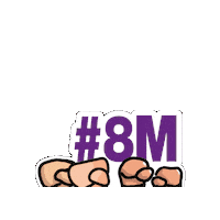 Txikito mujer celebrar 8m morado Sticker