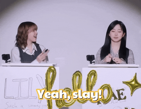 High Five Slay GIF