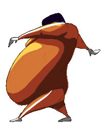 Ganja White Night Walk Sticker by Subcarbon