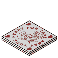Heart Pizza Sticker by The Chainsmokers