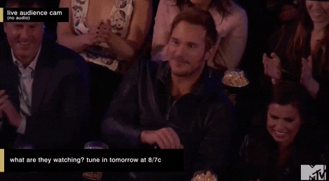 Chris Pratt Thumbs Up GIF by MTV Movie & TV Awards