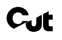 cutawayproductions cut blackwhite filmmakers cutaway Sticker