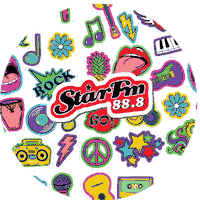 star888 charalamposcomgr radio greece radio corfu star fm 888 Sticker