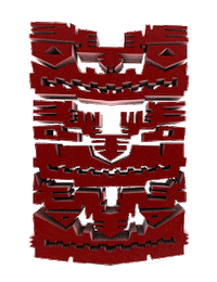 artwork 3d totem Sticker by Miron