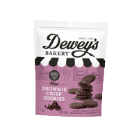 deweysbakery mini cookies brownie crisp deweys bakery moravian cookies Sticker