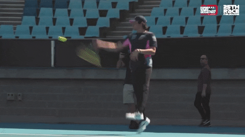 Formula 1 Tennis GIF by BWT Racing Point F1 Team