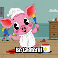 Gratitude Mindfulness GIF by The Pigasso