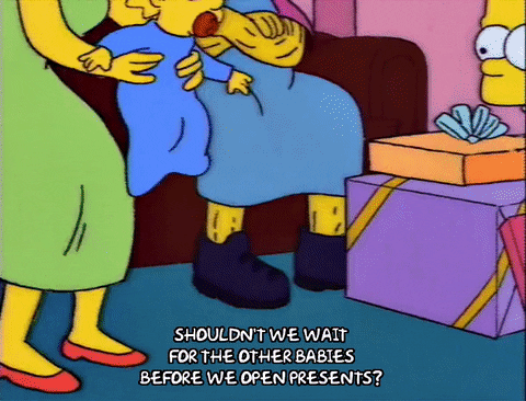 homer simpson party GIF