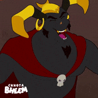 Dark Lord Monster GIF by Chhota Bheem