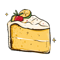 Cake Eating Sticker