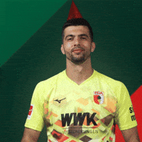 Happy Birthday Smile GIF by FC Augsburg 1907