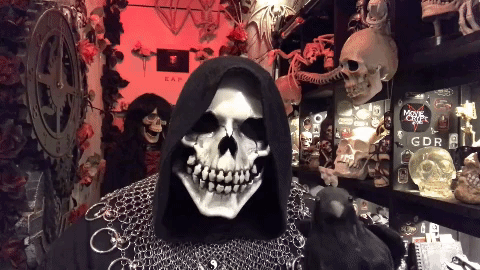 Death Raven GIF by Grim D. Reaper #grmdrpr