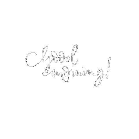 Good Morning Hello Sticker