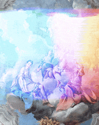 renaissance art glitch GIF by samer_fouad.psd