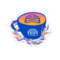Vibes Community Sticker by Mothership Coffee Roasters
