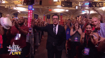 stephen colbert goodbye GIF by The Late Show With Stephen Colbert