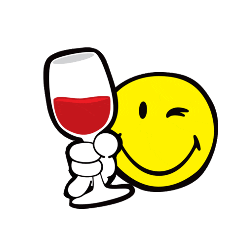 Happy Cheers Sticker by Smiley