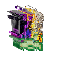 Glitch Sticker by Database數據