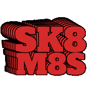 Skater Skating Sticker by HERcuts