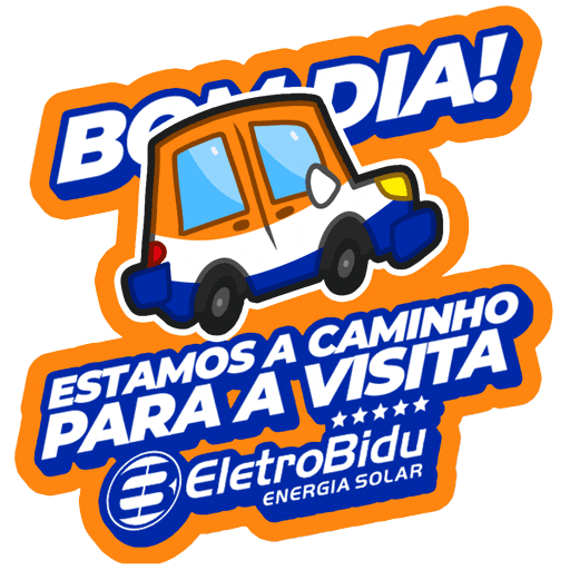 Energia Solar Visita Sticker by EletroBidu