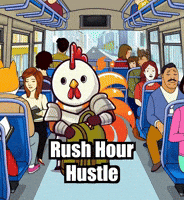 Bus Commute GIF by Zorooster