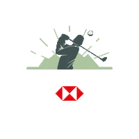 Golfing Golf Club Sticker by HSBC India