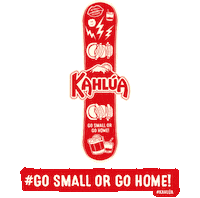 fun snow Sticker by Kahlua