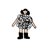 Illustration Book Sticker