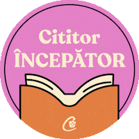 Carti Citeste Sticker by Curtea Veche Publishing