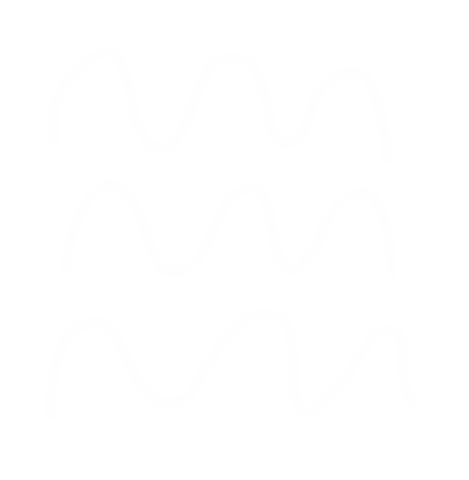 Wave Line Sticker