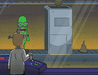 Fire Wow GIF by 3dFrankenPunks