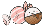 Chocolate Valentines Sticker by Lychee the Label