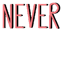 Give Up Sticker