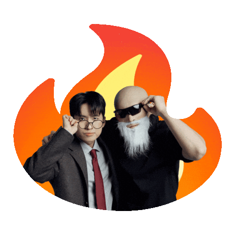 Fire Sticker by sparta_nbcamp