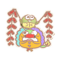 Monster Turtle Sticker