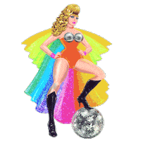 dj pride Sticker by Jodie Harsh