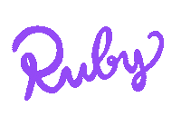 Ruby Sticker