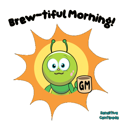 Coffee Sun Sticker by VeeFriends