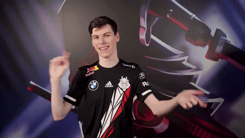 League Of Legends Finger Guns GIF by G2 Esports